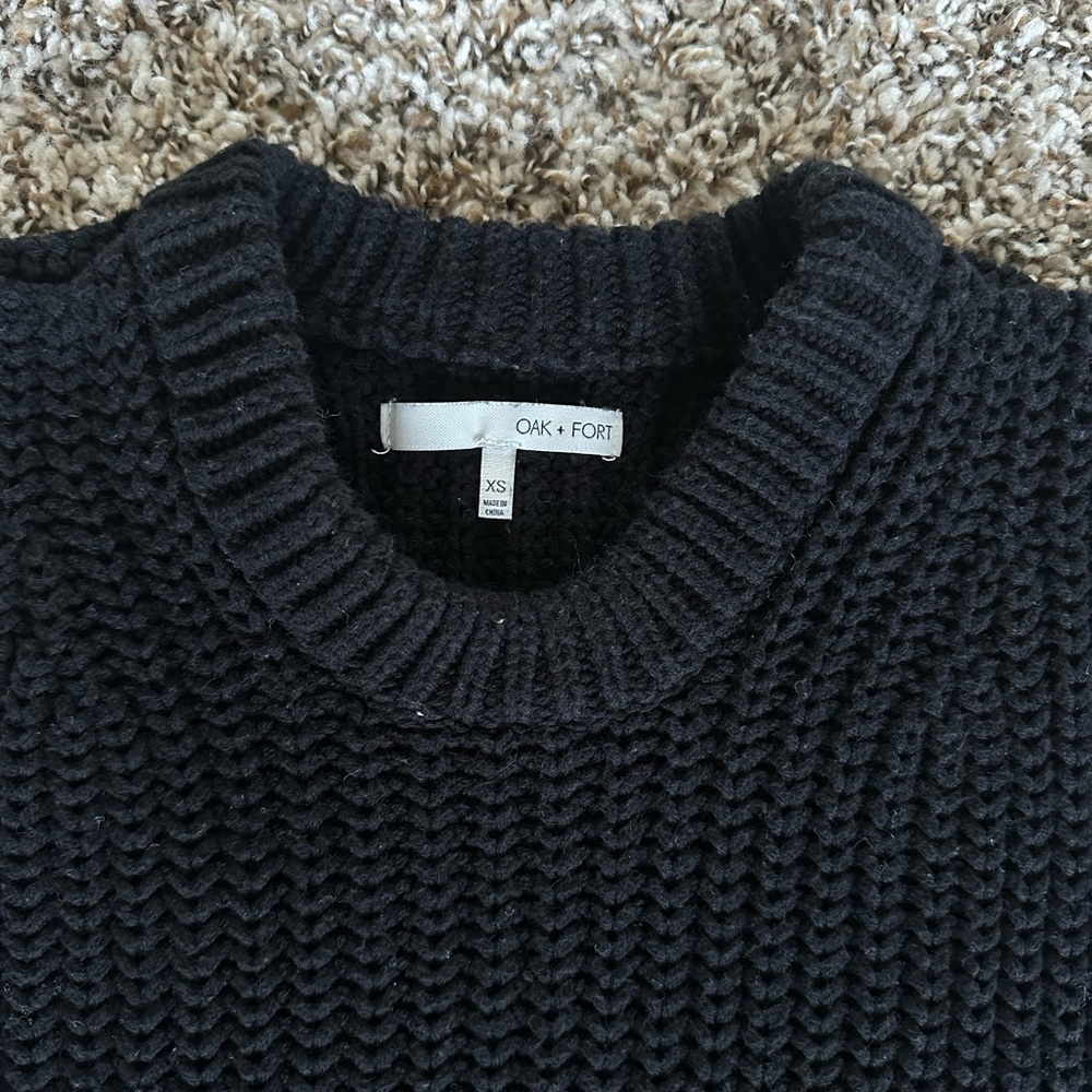 Oak + Fort Knitted Sweater Vest Tank Top - Picture 7 of 8